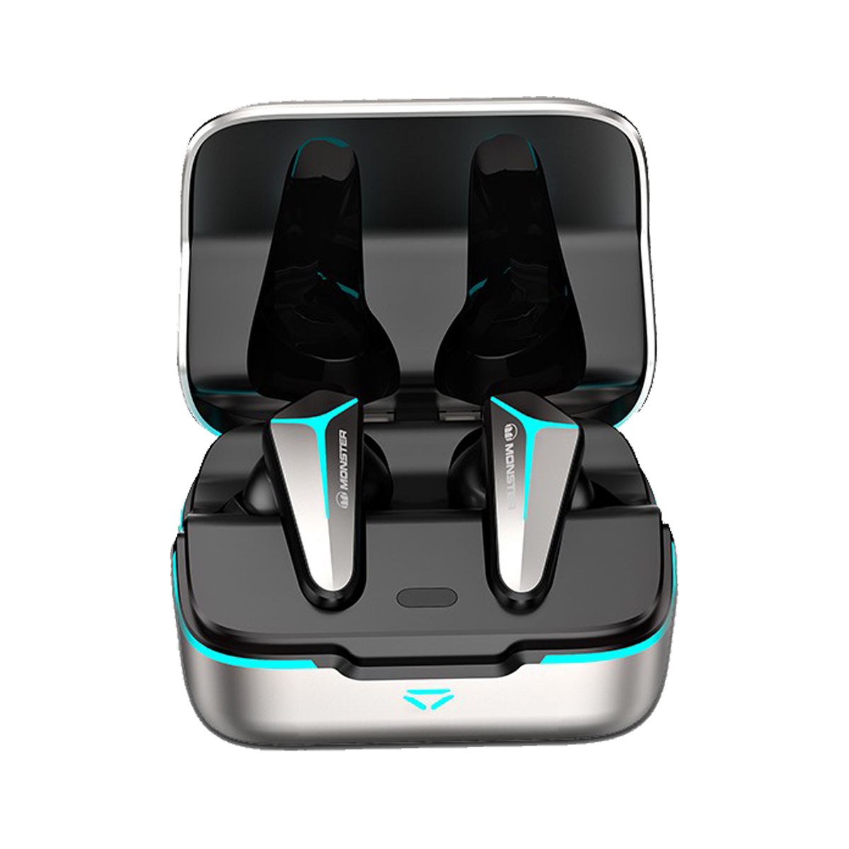 未使用◼️Monster Mission V1 TWS ワイヤレスヘッドセット Monster Mission V1 TWS Gaming Earbuds, Noise Cancelling
