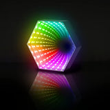 MONSTER Rechargeable Multi-Color 3D Mirror Light with remote