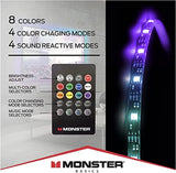 MONSTER Sound Reative Multi-color 6.5ft. LED Light Strip