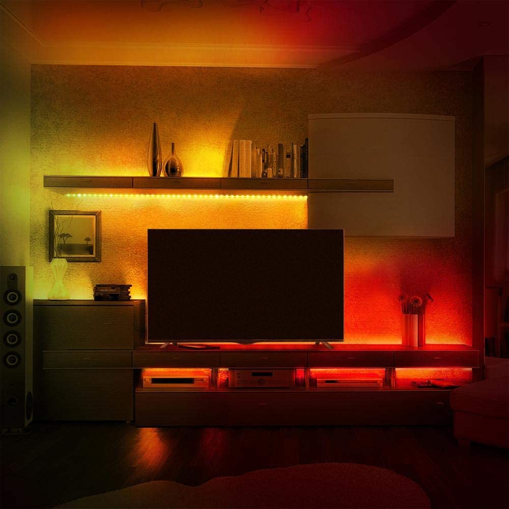 MONSTER Color Changing 6.5ft. LED Light Strip with remote