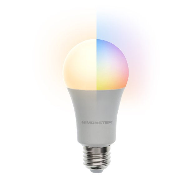 MONSTER A19 RGBW LED Smart Bulb