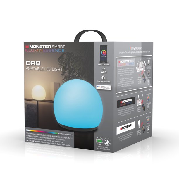 MONSTER SPOTLIGHT Multi Color Smart RGB + IC LED Spotlight Set (4pcs)
