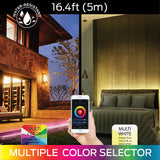 MONSTER NEON Multi Color 16.4ft. LED Light Strip