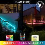 MONSTER Multi Color / Multi White 16.4ft. LED Light Strip with remote