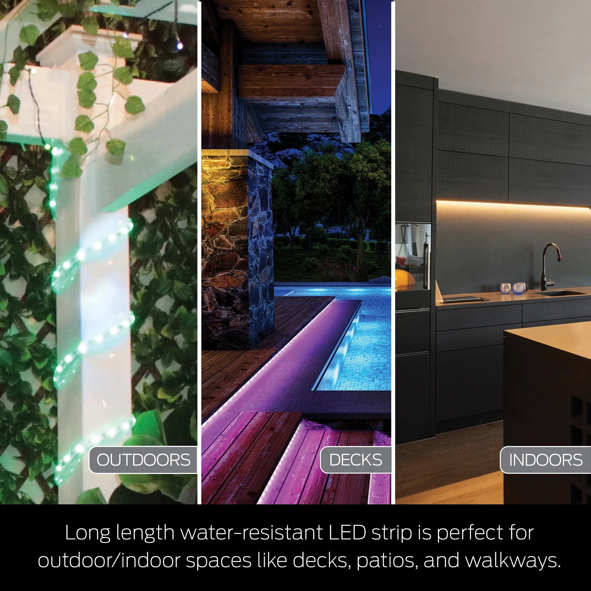 MONSTER SMART 10m indoor / outdoor Multi Color LED Light Strip