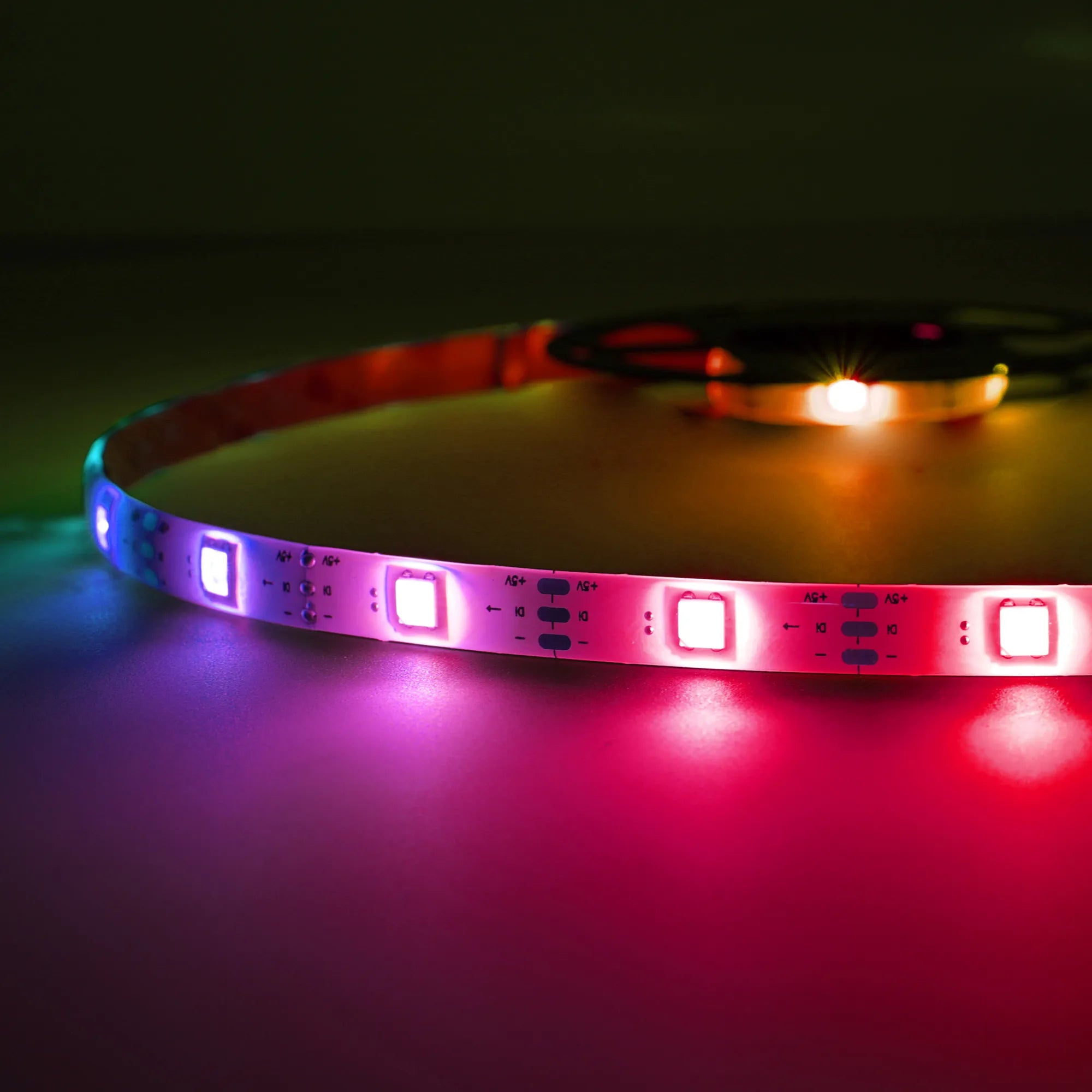 MONSTER LED FLOW Multi Color RGB + IC LED light strip with remote ...